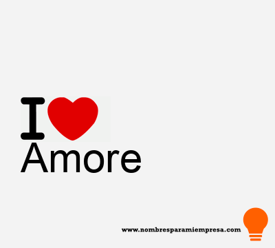 Logotipo Amore