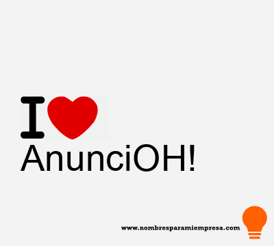 Logotipo AnunciOH!