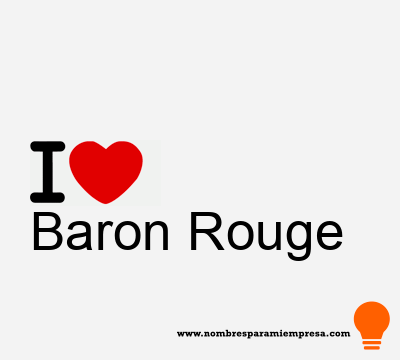 Logotipo Baron Rouge