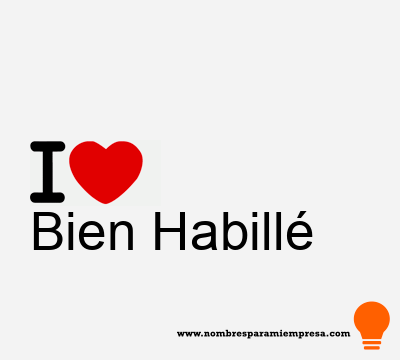 Logotipo Bien Habillé