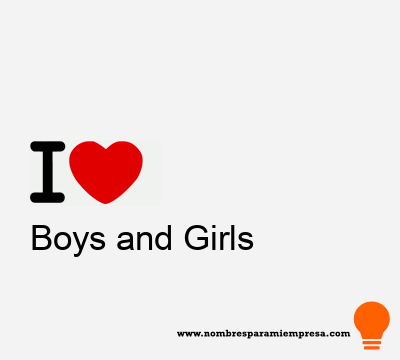 Logotipo Boys and Girls