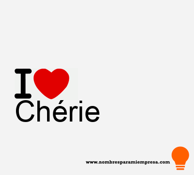 Logotipo Chérie