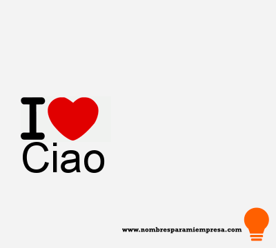 Logotipo Ciao