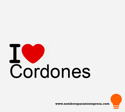 Logotipo Cordones