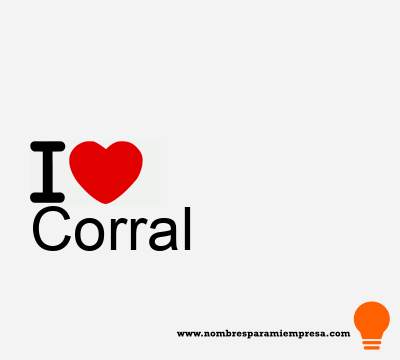 Logotipo Corral