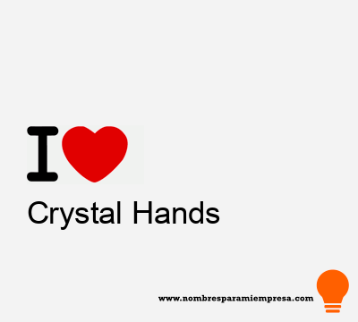 Logotipo Crystal Hands