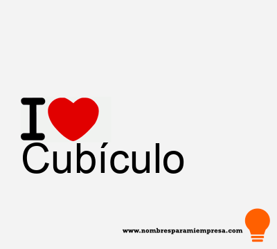 Logotipo Cubículo