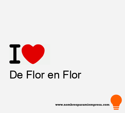 Logotipo De Flor en Flor