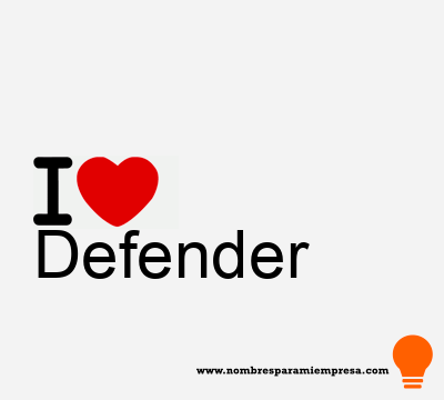 Logotipo Defender
