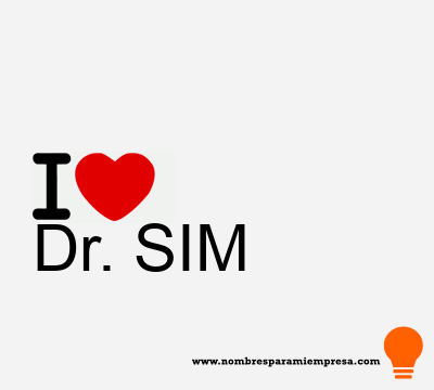 Dr. SIM