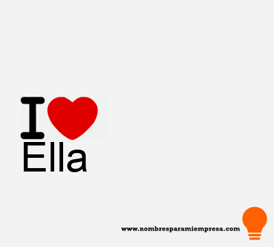 Logotipo Ella