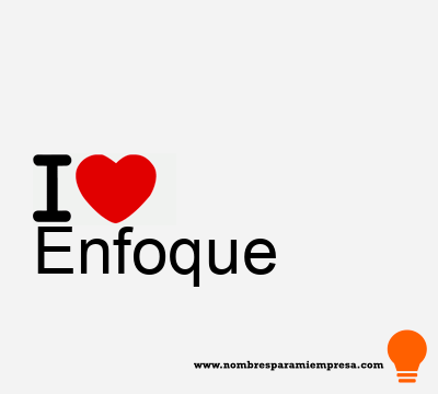 Logotipo Enfoque