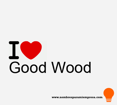 Logotipo Good Wood