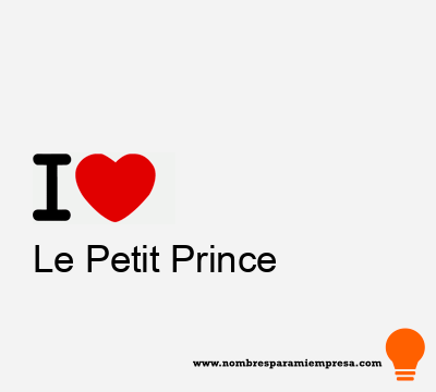 Logotipo Le Petit Prince