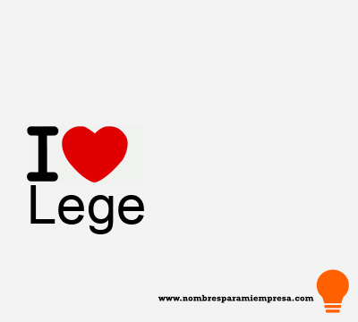 Logotipo Lege