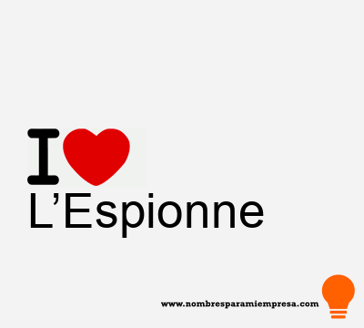 Logotipo L’Espionne