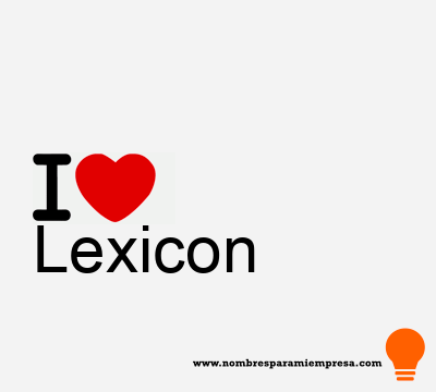 Logotipo Lexicon