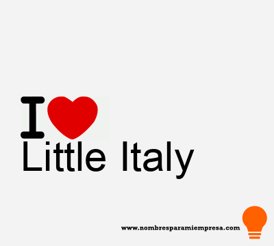Logotipo Little Italy