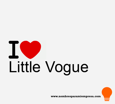 Logotipo Little Vogue