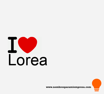 Logotipo Lorea