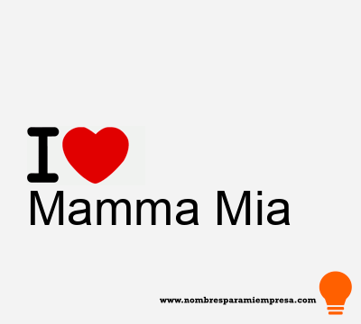 Logotipo Mamma Mia