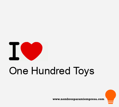 Logotipo One Hundred Toys