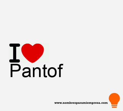 Logotipo Pantof