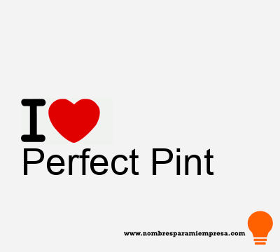 Logotipo Perfect Pint