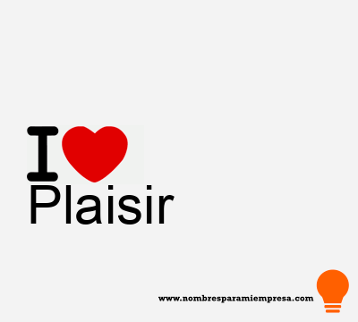 Logotipo Plaisir