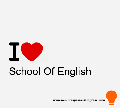 School Of English