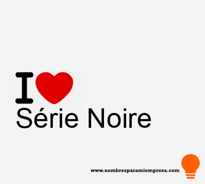 Logotipo Série Noire