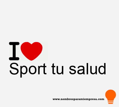 Logotipo Sport tu salud