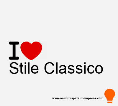 Logotipo Stile Classico